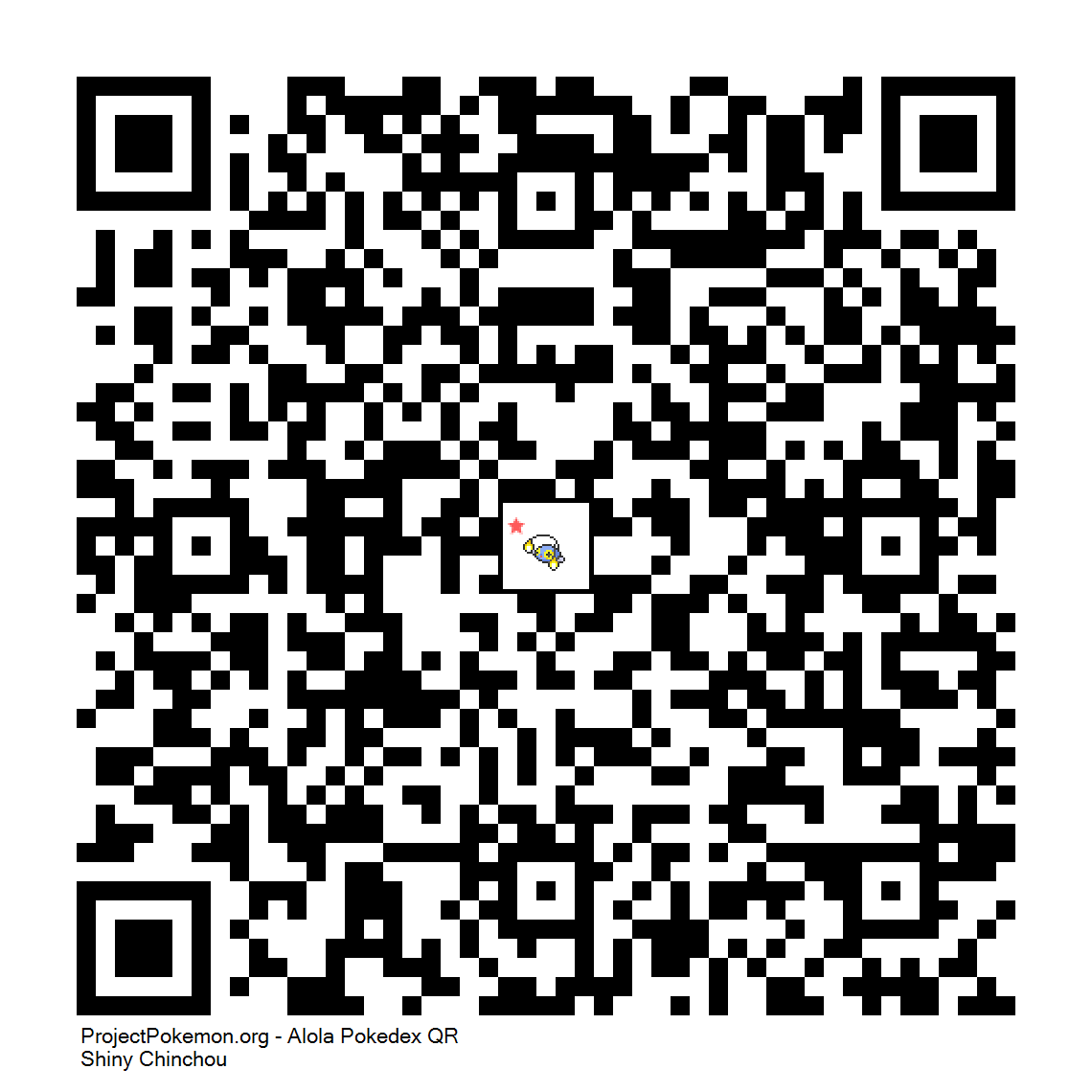 Cdigo QR de Chinchou variocolor